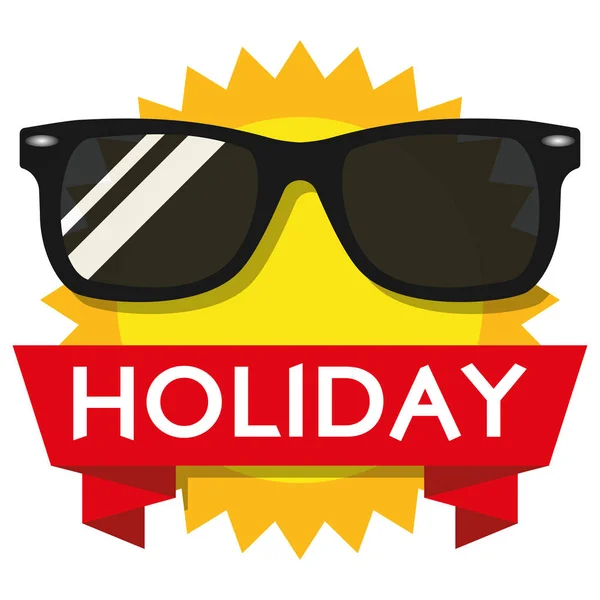 Ilustração Summer Holiday Travel — Vetor de Stock