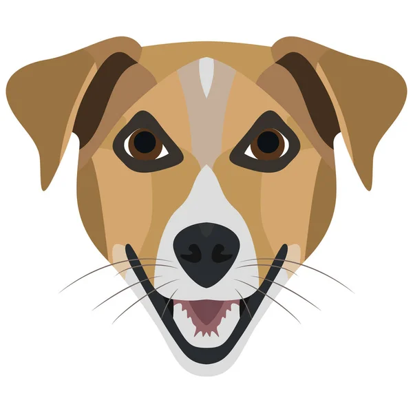 Illustratie Hond Terriër Voor Het Creatieve Gebruik Grafisch Ontwerp — Stockvector