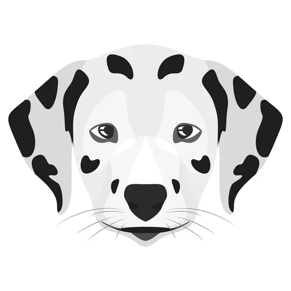 Ilustração Dog Dalmatian — Vetor de Stock