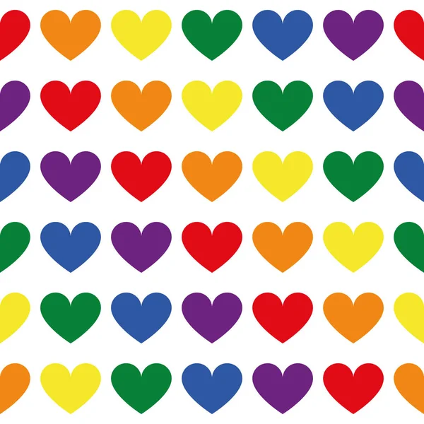 Ilustración LGBT - El amor es amor — Vector de stock