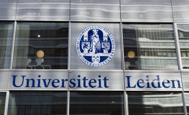 Bir cam duvar mektup leiden Üniversitesi