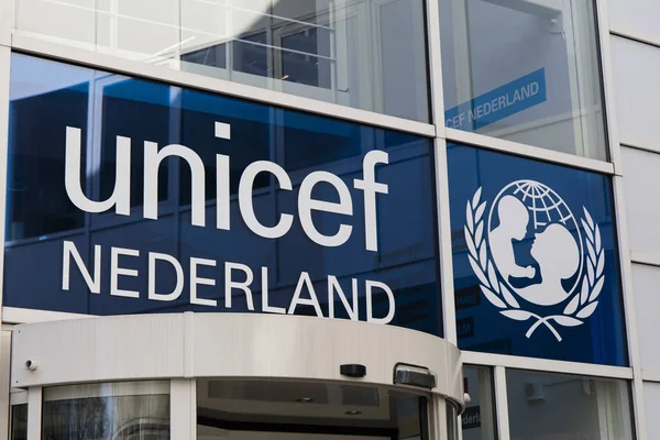 UNICEF kantoor in Den Haag in Nederland — Stockfoto