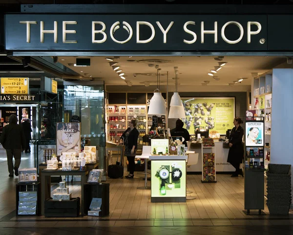 Body shop kosmetika butiken — Stockfoto