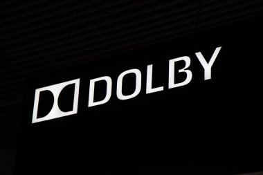 Dolby logo and letters  clipart