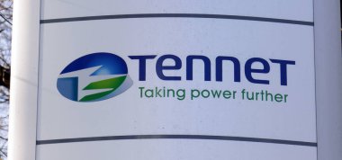 Lahey, Hollanda 18 Şubat 2020; Hollanda 'daki hag' da Tennet işareti