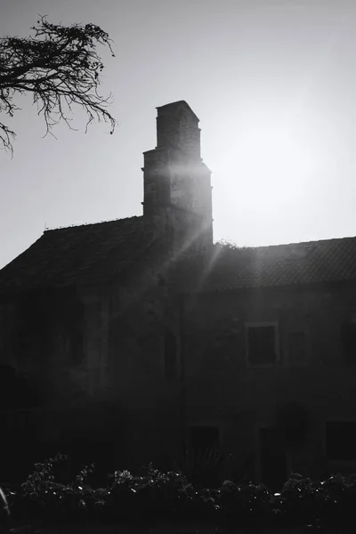 Old church on sunny day — Stock Photo, Image