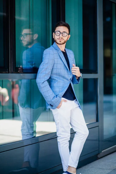 Young businessman in Urban Area Stock Image