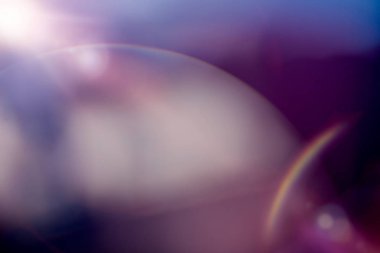 Bokeh mor ışıklar