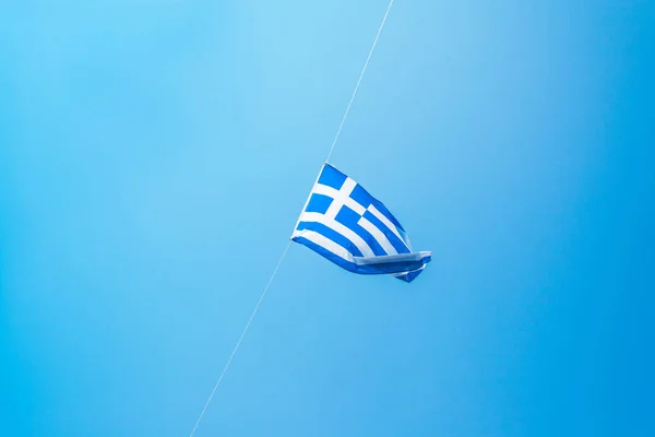 Bandera ondeante de Grecia —  Fotos de Stock