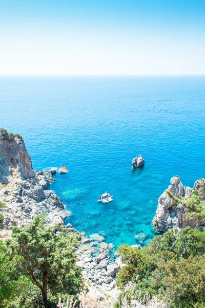 Mediterranean sea coast — Stock Photo, Image