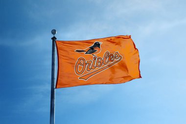 Baltimore - Ekim 24, 2017 - Baltimore Orioles beyzbol takım f