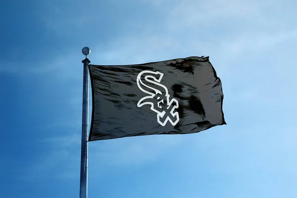 Chicago - Ekim 24, 2017 - Chicago beyaz Sox beyzbol takımı fla