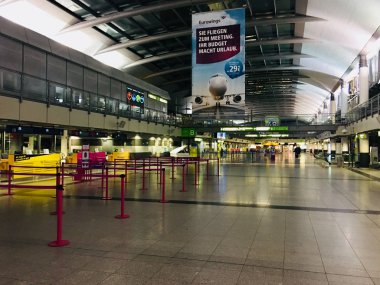 Dortmund, Almanya-20. Kasım, 2017-Dortmund Şehir Havaalanı