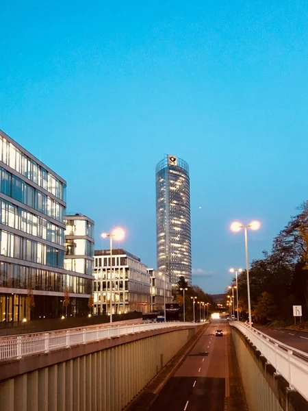 Bonn Alemanha Novembro 2017 Ruas Cidade Arquitetura Bonn Edifício Sede — Fotografia de Stock