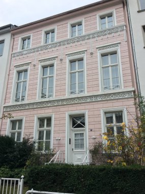 Bonn, Almanya - 20. Kasım, 2017 - şehir sokakları ve mimari Bonn Almanya