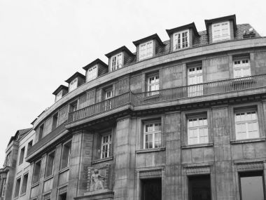 Bonn, Almanya - 20. Kasım, 2017 - şehir sokakları ve mimari Bonn Almanya