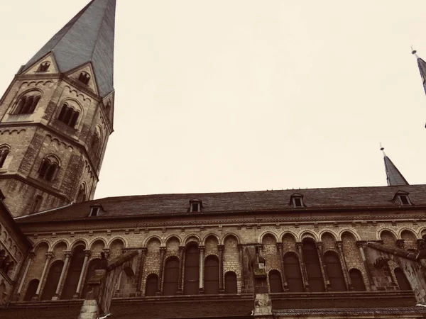 Bonn Germania Novembre 2017 Strade Cittadine Architettura Bonn Bonn Minster — Foto Stock