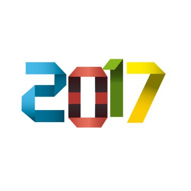 Beyaz bir tabelada yeni yıl