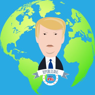 Donald Trump bir mavi gezegen