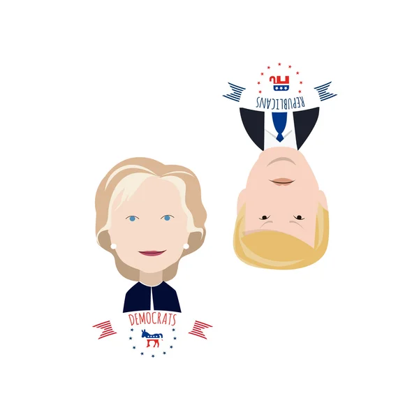 Trump vs Clinton Beyaz hakkında
