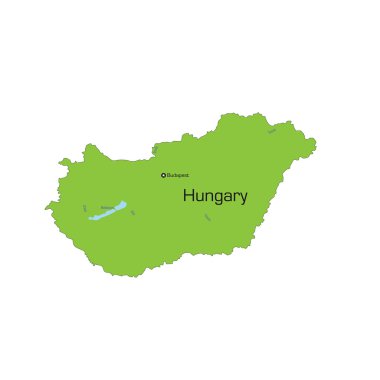 Macaristan Cumhuriyeti harita