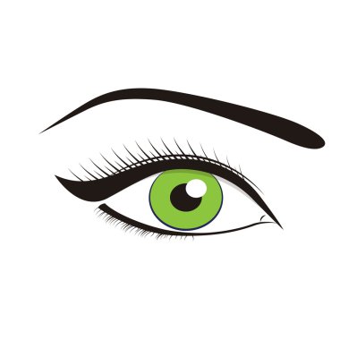 güzel yeşil gözlerin