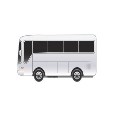 Büyük parlak otobüs