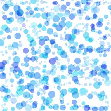 Mavi renkli çizim toplarından arkaplan.