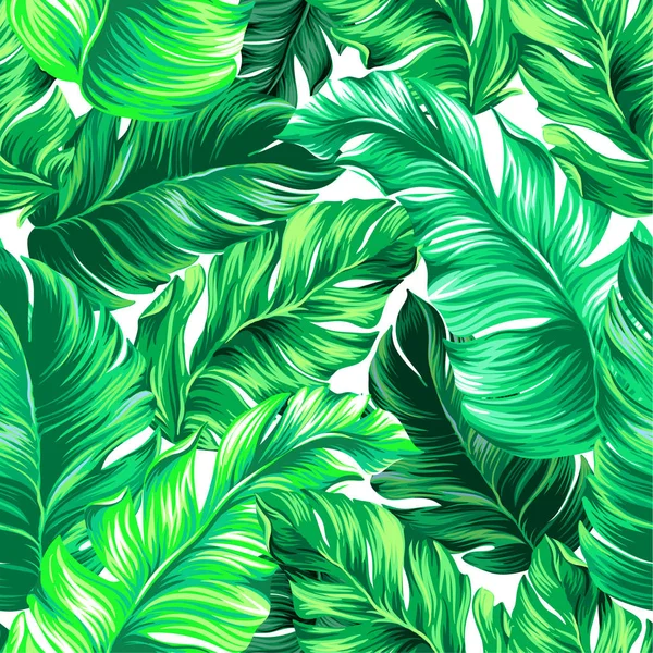 Vecteur palmier tropical motif sans couture. style vintage incroyable . — Image vectorielle