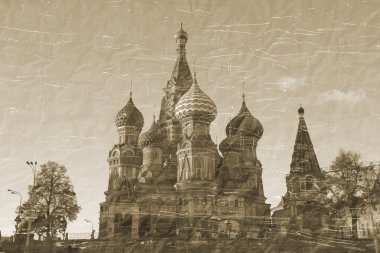 Moskova tarihi şehir merkezinde