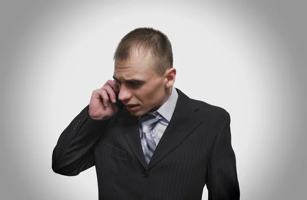 Man talking on the phone Royalty Free Stock Images