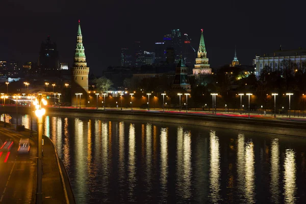 Moskova tarihi şehir merkezinde — Stok fotoğraf