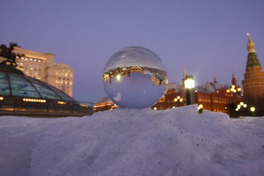 Moskova tarihi şehir merkezinde