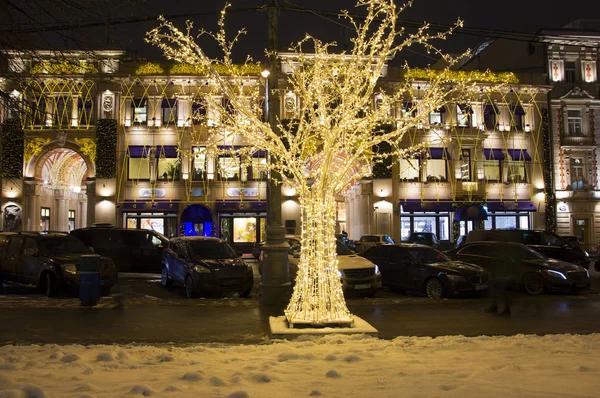 Nouvel an et Noël à Moscou — Photo