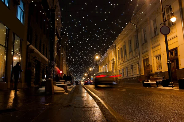 Новый год и Рождество в Москве — стоковое фото
