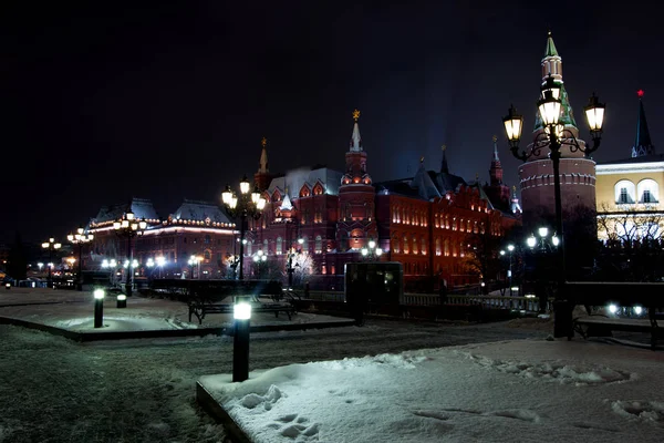 Moskova tarihi şehir merkezinde — Stok fotoğraf