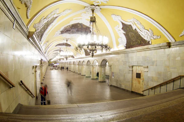 El metro de Moscú — Foto de Stock