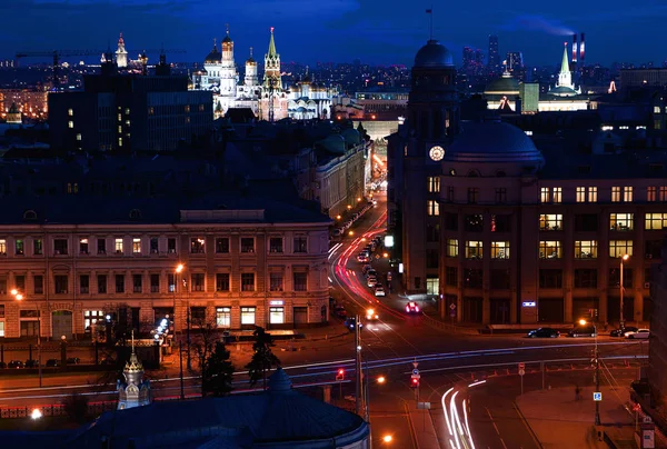 Historické centrum Moskva — Stock fotografie