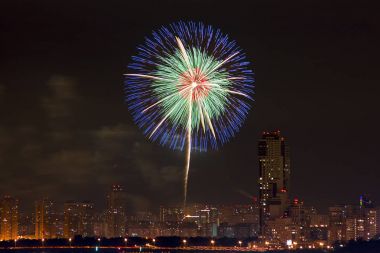 Strogino Moskova'da taşkın yatağının 