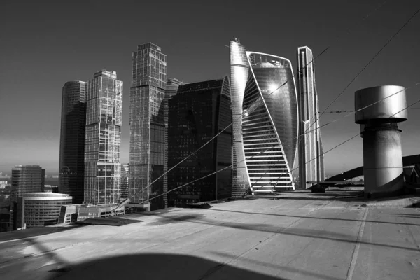 Schöne Gebäude Zentrum Von Moskau Fotos Aus Dem Sommer 2016 — Stockfoto