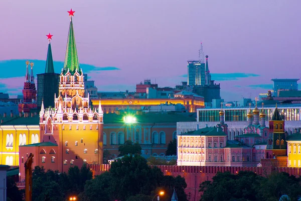 Beaux Bâtiments Dans Centre Moscou Photos Prises Été 2016 Moscou — Photo