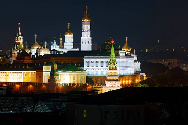 Красивые Здания Центре Москвы Фотографии Сделанные Летом 2016 Года Москве — стоковое фото