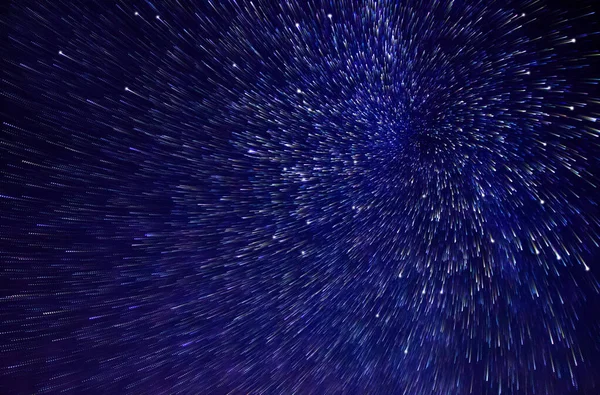 Cielo Colorido Del Verano Estrellado Sobre Abjasia Foto Tomada Por — Foto de Stock