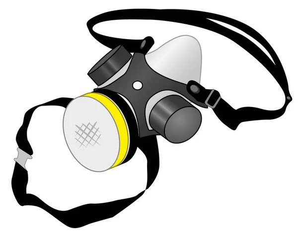 Equipment for gas masks — Stock Vector