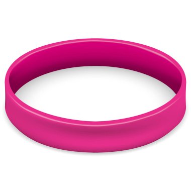 Mücadele ve meme kanseri, pembe bileklik karşı farkındalık simgesi sembolü. Eğitim ve bilgilendirme materyalleri için idealdir