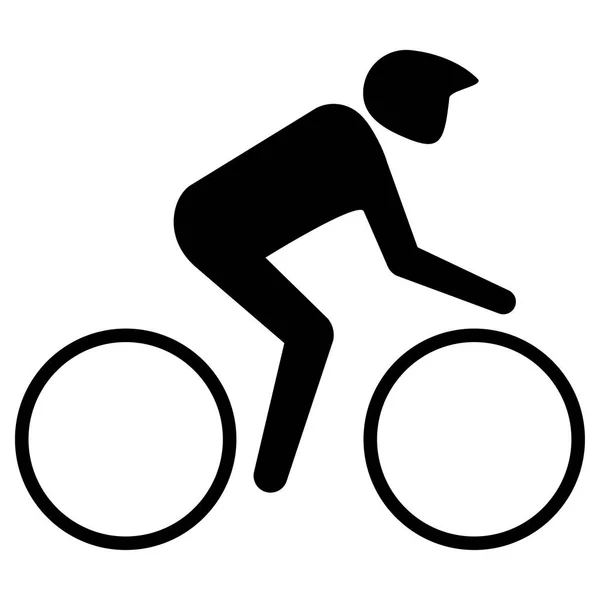 Ілюстрація Являє Собою Піктограму Спортивного Велосипеда Ігри Расою Ідеально Підходить — стоковий вектор