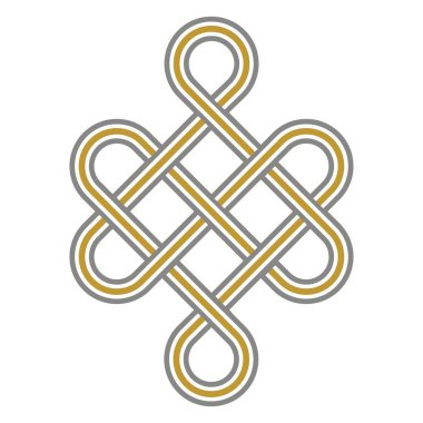 İllüstrasyon ikonu sembolü Feng Shui, doğu felsefesini, doğu tıbbını temsil eder. Eğitim ve kurumsal materyaller için ideal