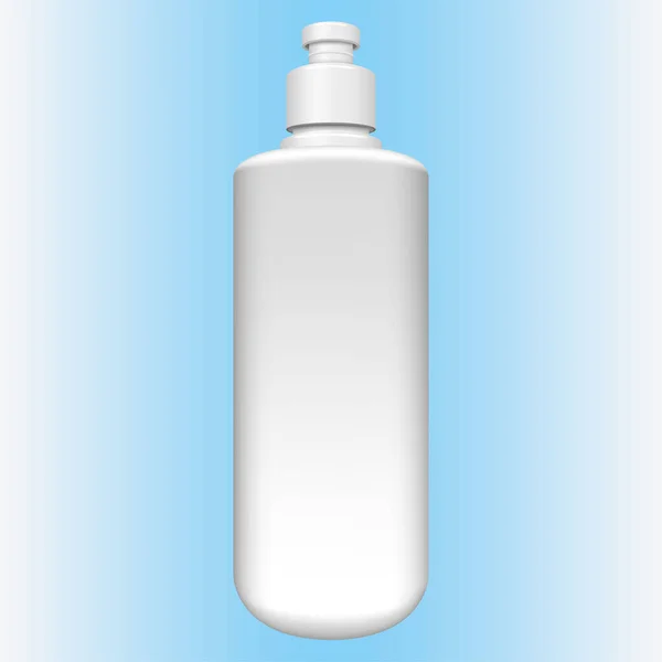 Illustration Objet Emballage Cylindrique Savon Liquide Gel Alcoolisé Cosmétique Idéal — Image vectorielle