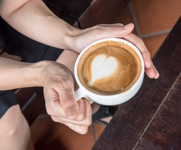 Cangkir kopi yang indah — Stok Foto