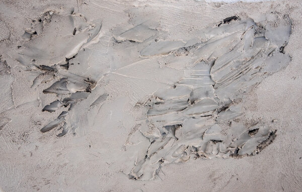 гипсобетонная стена, между строительством
